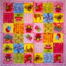 054 Glück - 1-ply (Crinkle/Spots) - Waved Edge